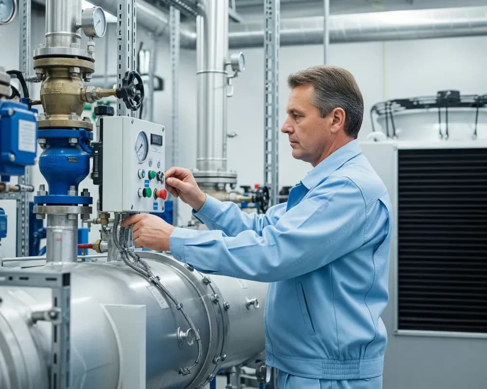 Imagen de chillers de absorción son ideales para aplicaciones que buscan reducir costos energéticos y emisiones contaminantes.